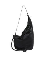 Load image into Gallery viewer, Small Nappa Hobo Bag in Black