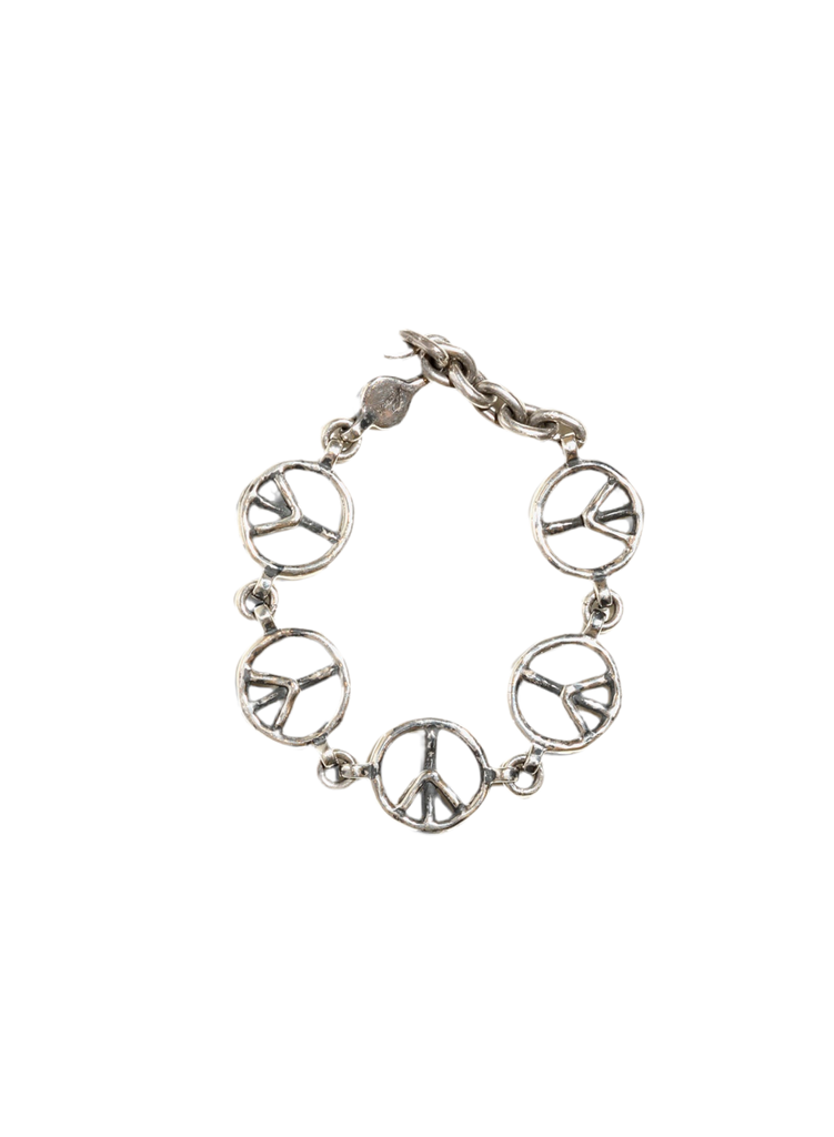 Peace Bracelet in Silver