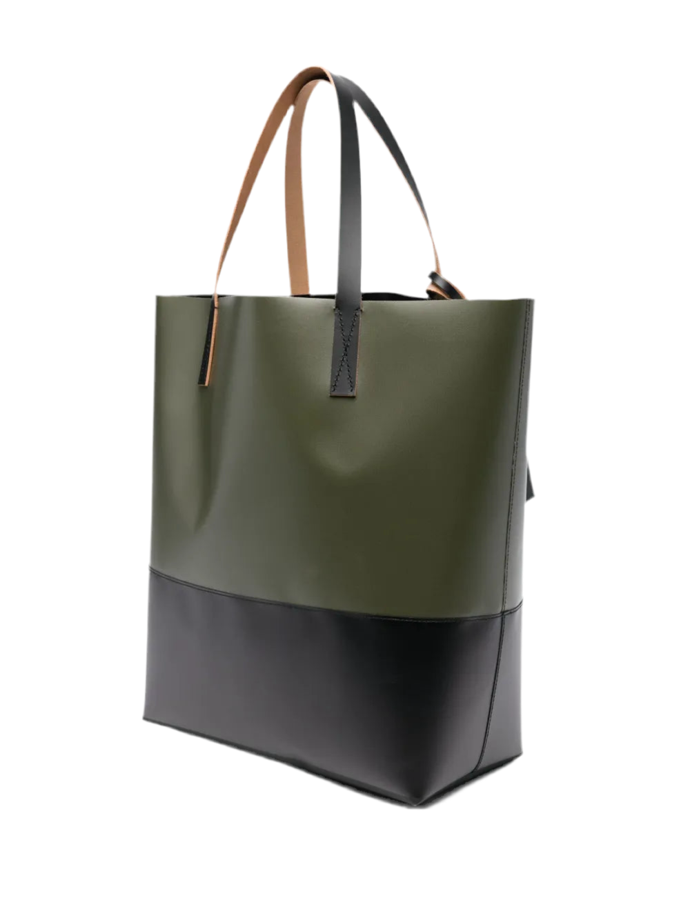 Shopping Bag Everyday Tote in Black/Olive