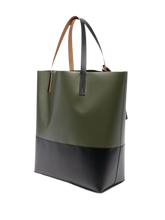 Load image into Gallery viewer, Shopping Bag Everyday Tote in Black/Olive