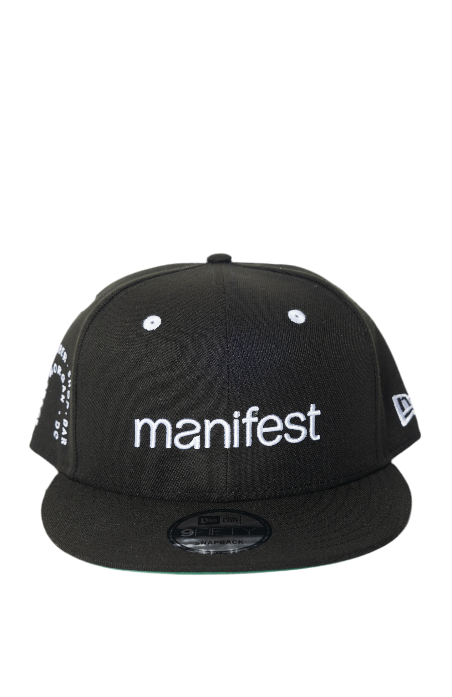 Manifest + New Era Snapback in Black