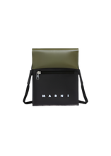 Load image into Gallery viewer, Tribeca Shoulder Bag in Black/Green