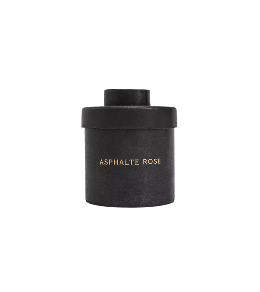 Bougie Apothicaire Petite Candle in Black Wax/Asphalte Rose