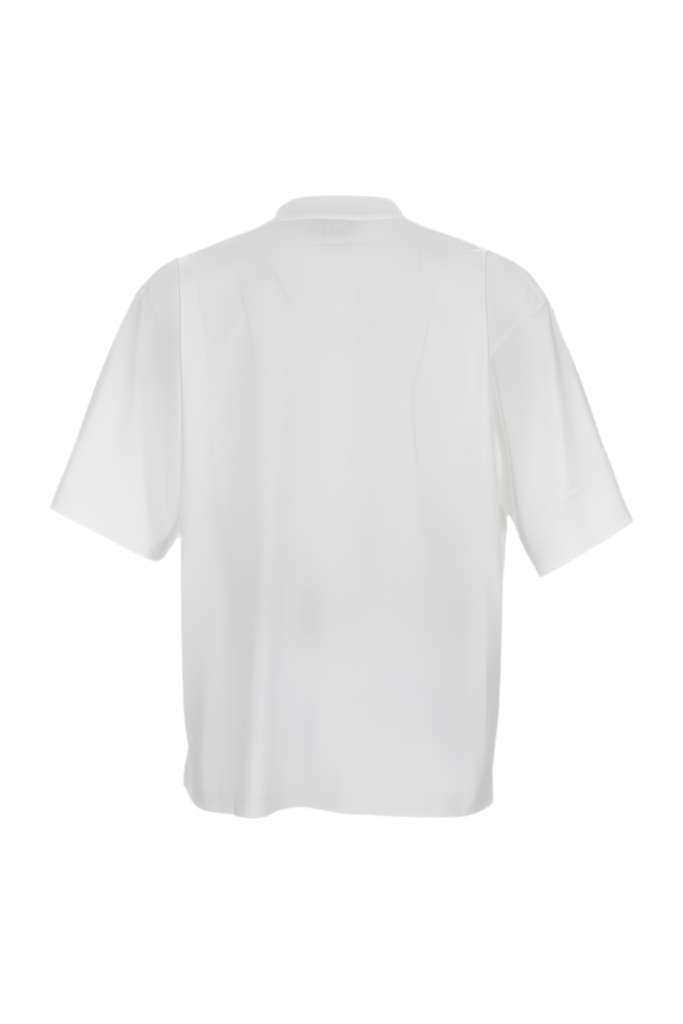Patch T-Shirt with Rabbit Graphic