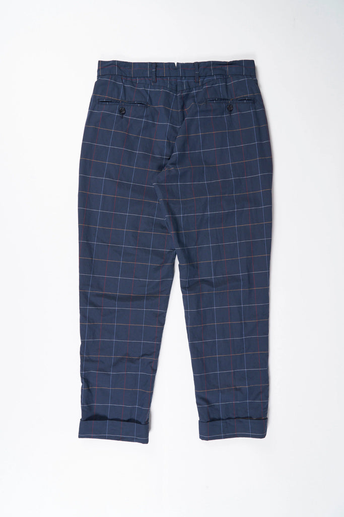 Andover Pant in Navy CL Windowpane
