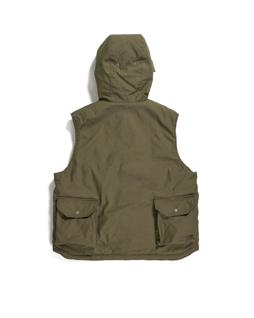 Field Vest in Olive CP Weather