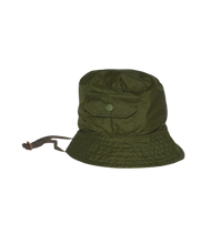 Load image into Gallery viewer, Explorer Hat in Olive Nylon Micro Ripstop