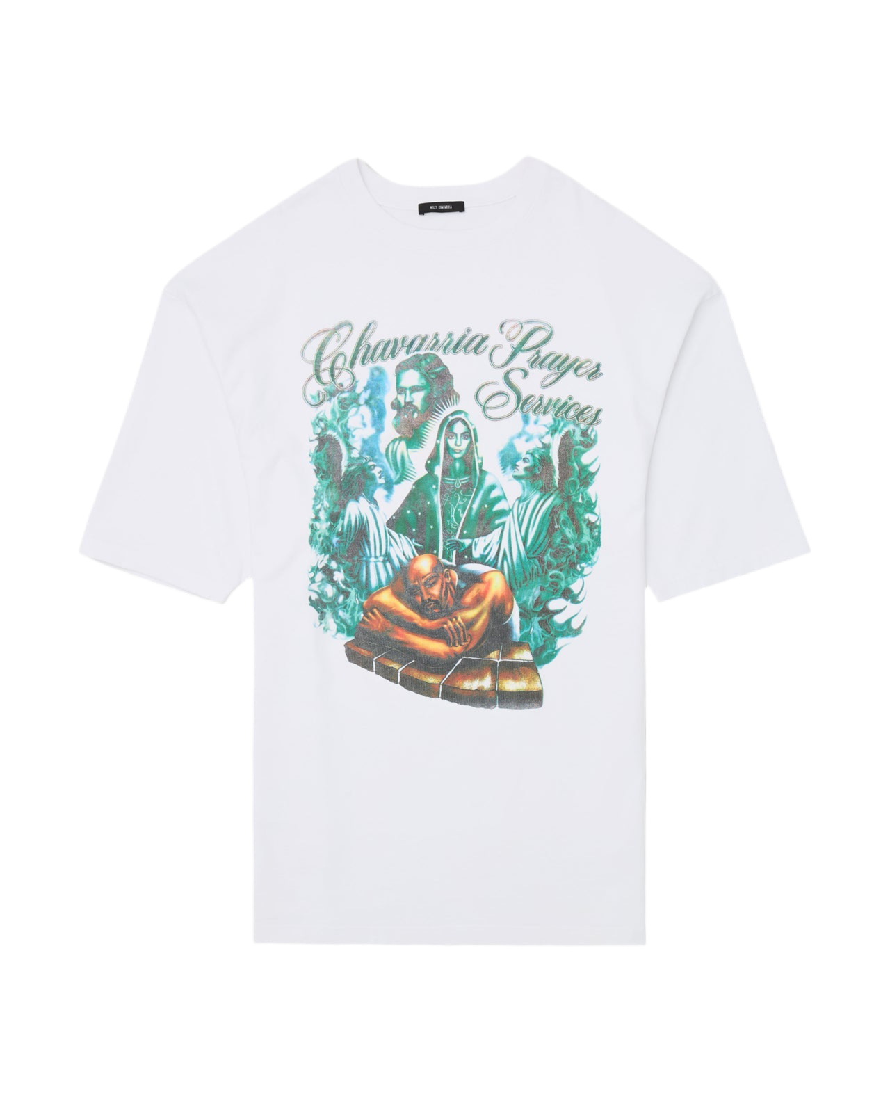 Chavarria Prayer Services Northsider Tee in White