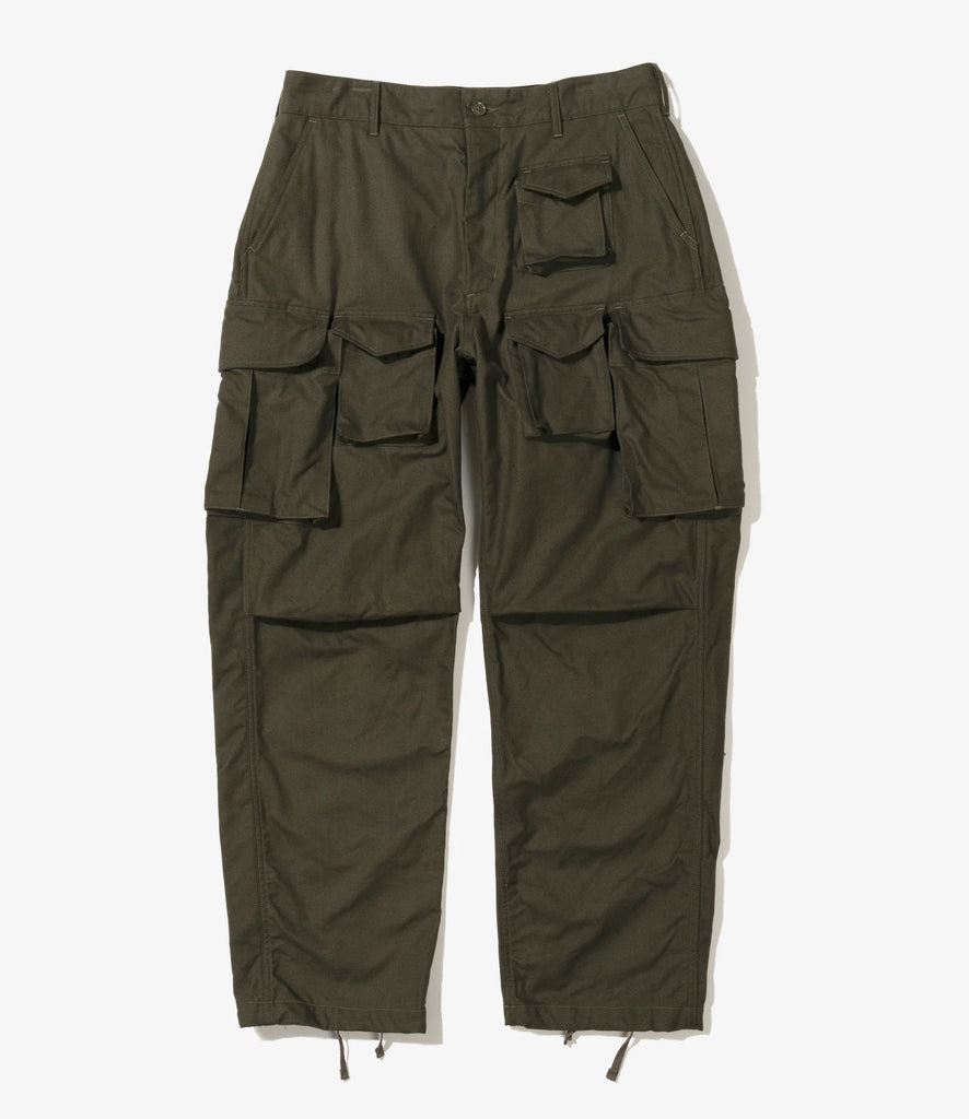 FA Pant in Brushed Olive Cotton