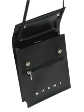 Load image into Gallery viewer, Pouch with Shoelace Strap in Black