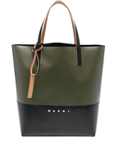 Load image into Gallery viewer, Shopping Bag Everyday Tote in Black/Olive