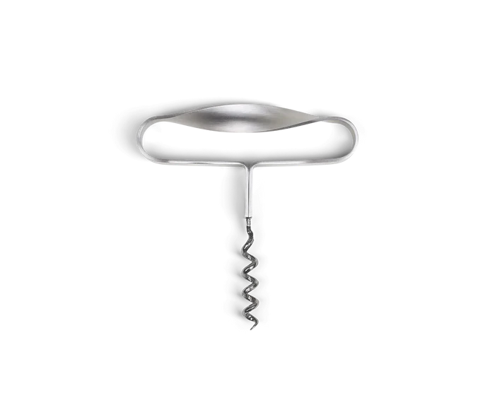 Ground Corkscrew in Stainless Steel