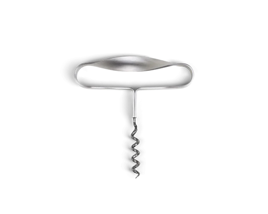 Ground Corkscrew in Stainless Steel