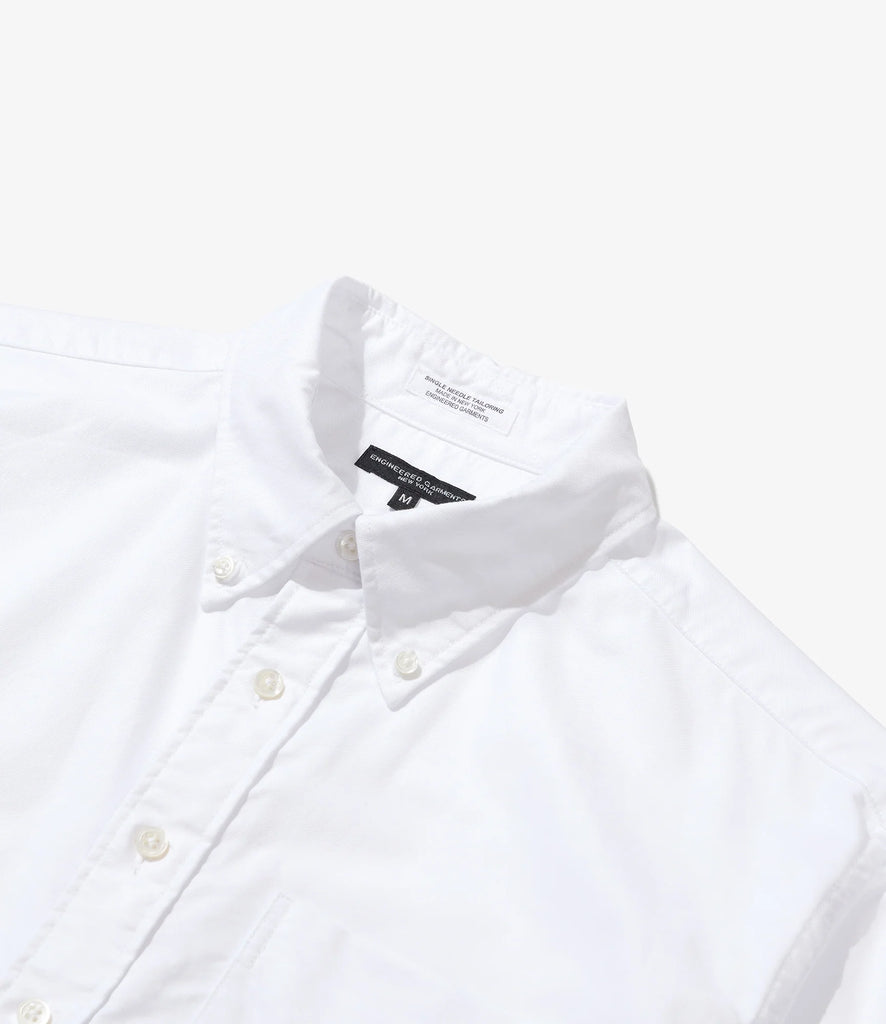 19 Century BD Shirt in White Oxford