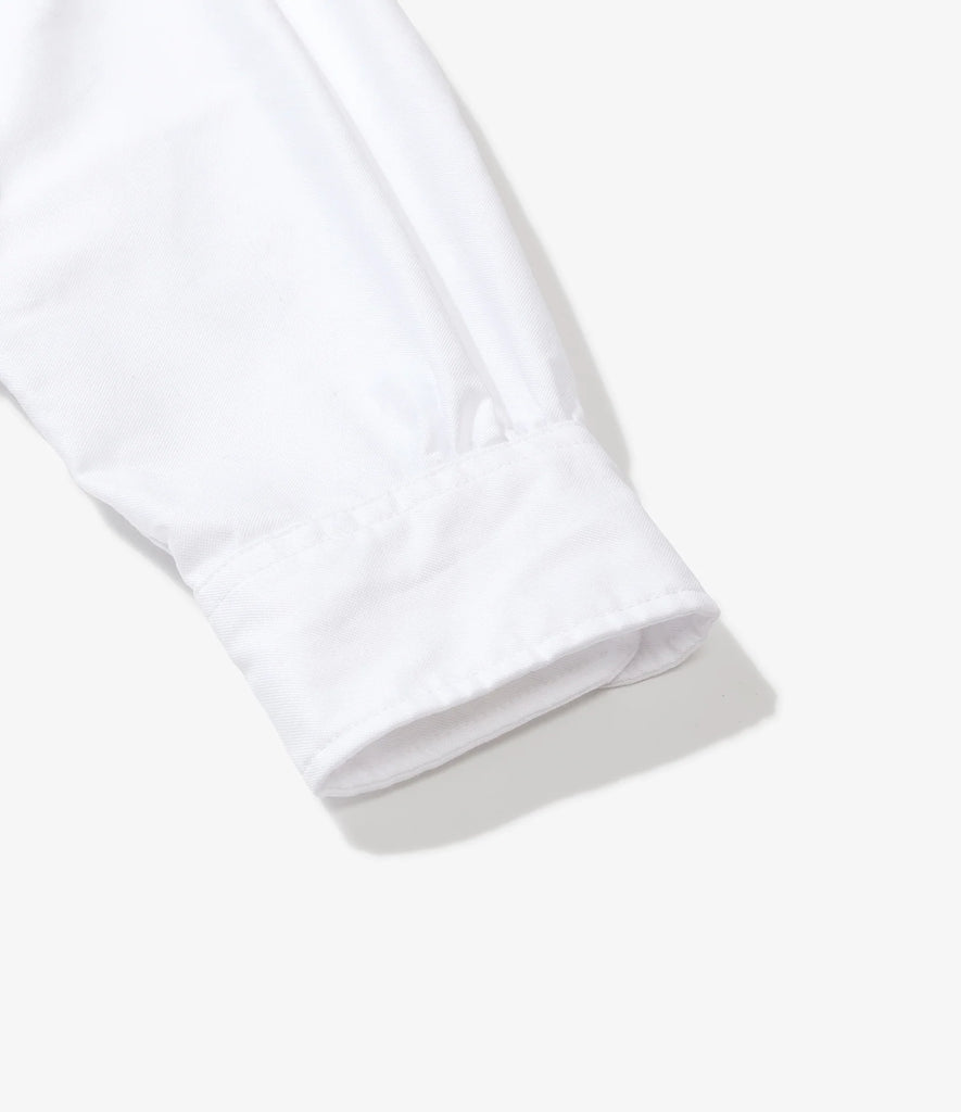 19 Century BD Shirt in White Oxford