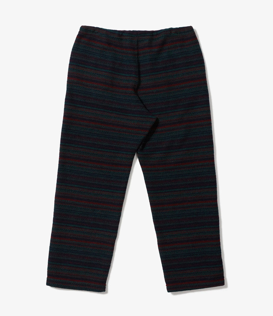 Knit Leisure Pant in Green Fair Isle