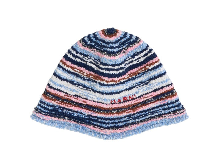 Knit Bucket Hat in Opal