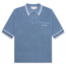 Load image into Gallery viewer, Fisherman Knit Polo in Opal