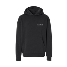 Load image into Gallery viewer, 1807 Blueprint Hooded Sweatshirt in Black