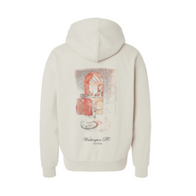 Load image into Gallery viewer, Watercolor Hooded Sweatshirt in Natural