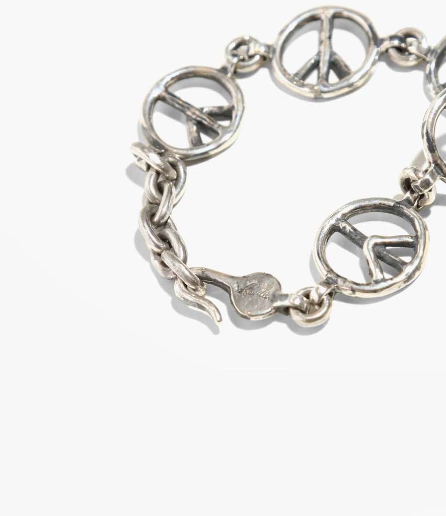 Peace Bracelet in Silver