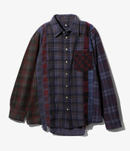 Load image into Gallery viewer, 7 Cuts Flannel Shirt in Purple