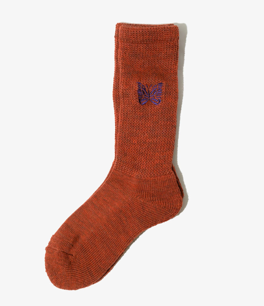 Pile Socks in Orange