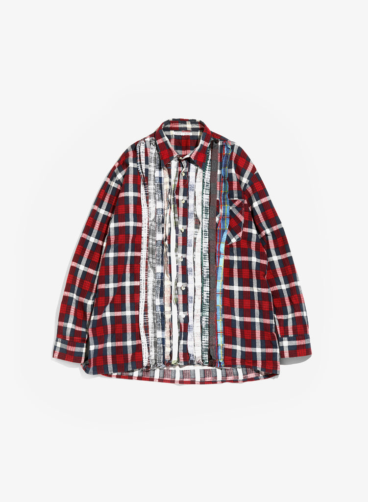 Flannel Ribbon Shirt in Assorted Colors