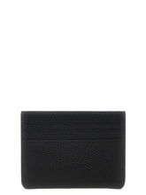 Load image into Gallery viewer, Cardholder with Mending Embroidering in Black