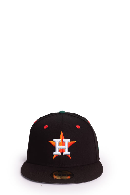 Manifest + New Era Houston Astros Cap in Black/Red/Green