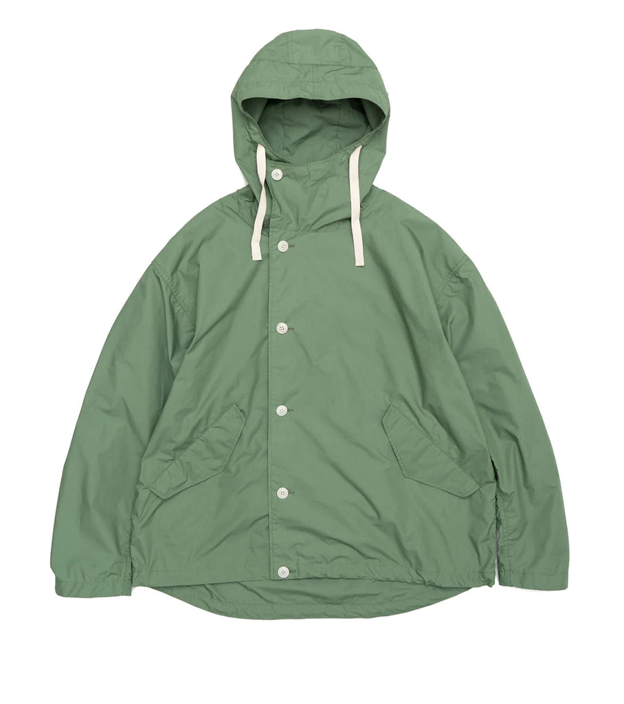 Hooded Jacket in Green