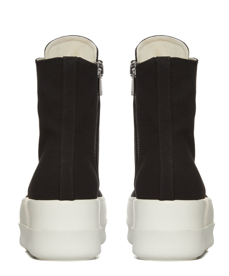 Mega Bumper Sneaker in Black and Milk