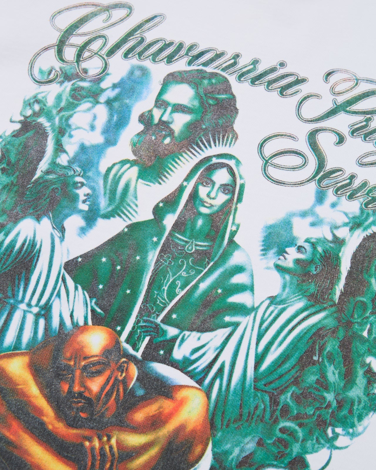 Chavarria Prayer Services Northsider Tee in White