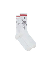 Load image into Gallery viewer, Day Dreaming Floral Socks in White