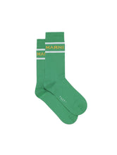 Load image into Gallery viewer, Marni Logo Socks in Green
