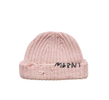 Load image into Gallery viewer, Ribbed Wool Beanie in Pink Quartz
