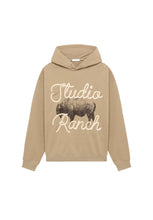 Load image into Gallery viewer, Studio Ranch Embroidered Hoodie in Dusty Khaki
