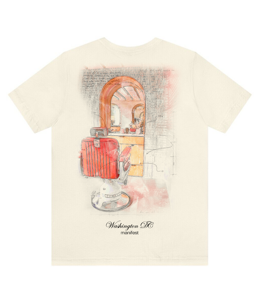 Watercolor T-Shirt in Natural