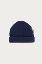 Load image into Gallery viewer, Embroidered Logo Beanie in Navy