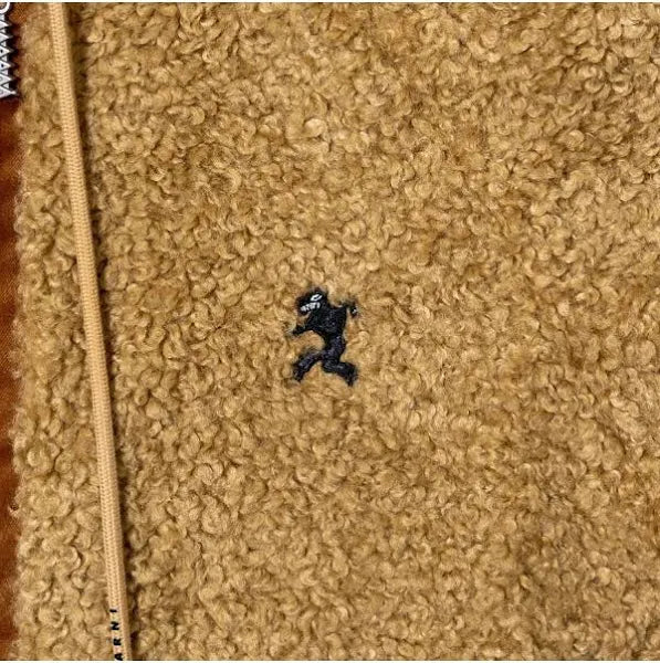 Teddy Bear Jacket in Beige