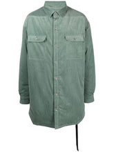 Load image into Gallery viewer, Strobe Oversized Outershirt in Aqua Corduroy