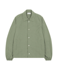 Load image into Gallery viewer, Nylon Coach&#39;s Jacket in Sage
