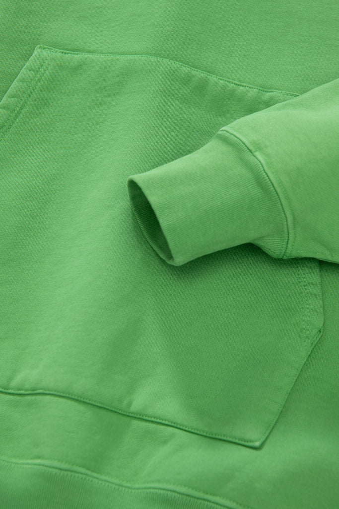 Super Weighted Hoodie in Bright Green