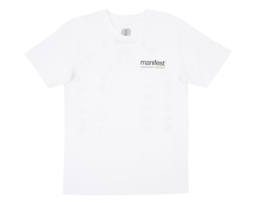 Manifest Logo T-Shirt in White