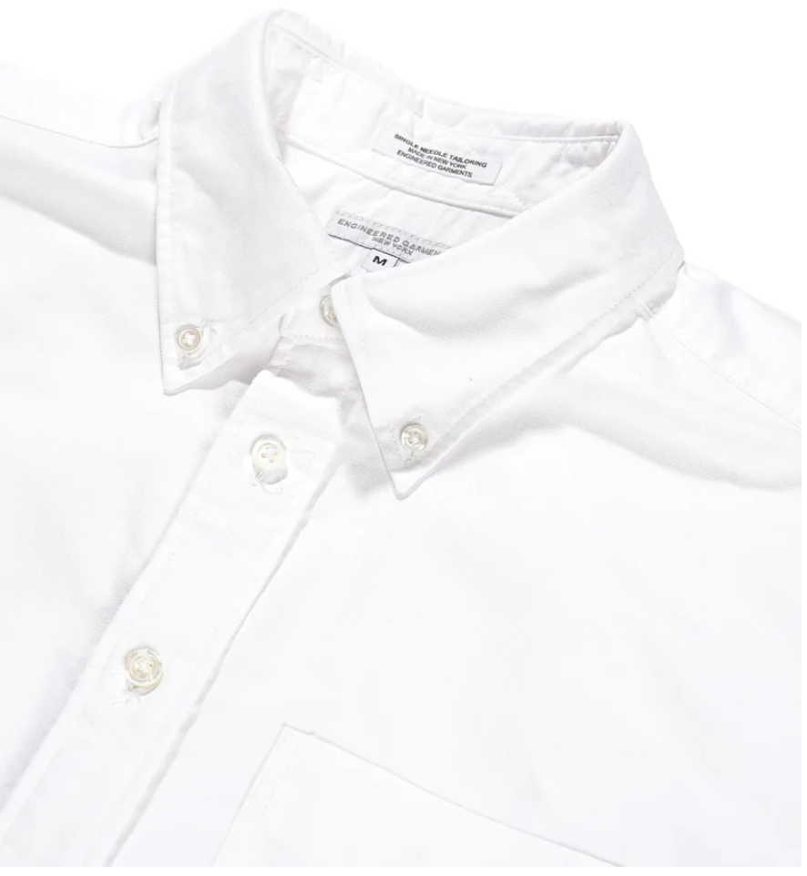 19 Century BD Shirt in Oxford White