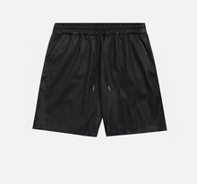 Load image into Gallery viewer, Leather LA Shorts in Black