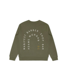 Load image into Gallery viewer, 001 Year Anniversary Crewneck in Olive