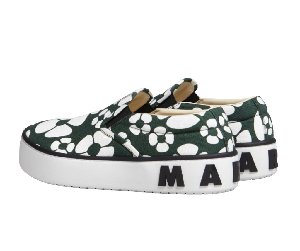 Marni x Carhartt Slip On Sneaker in Green